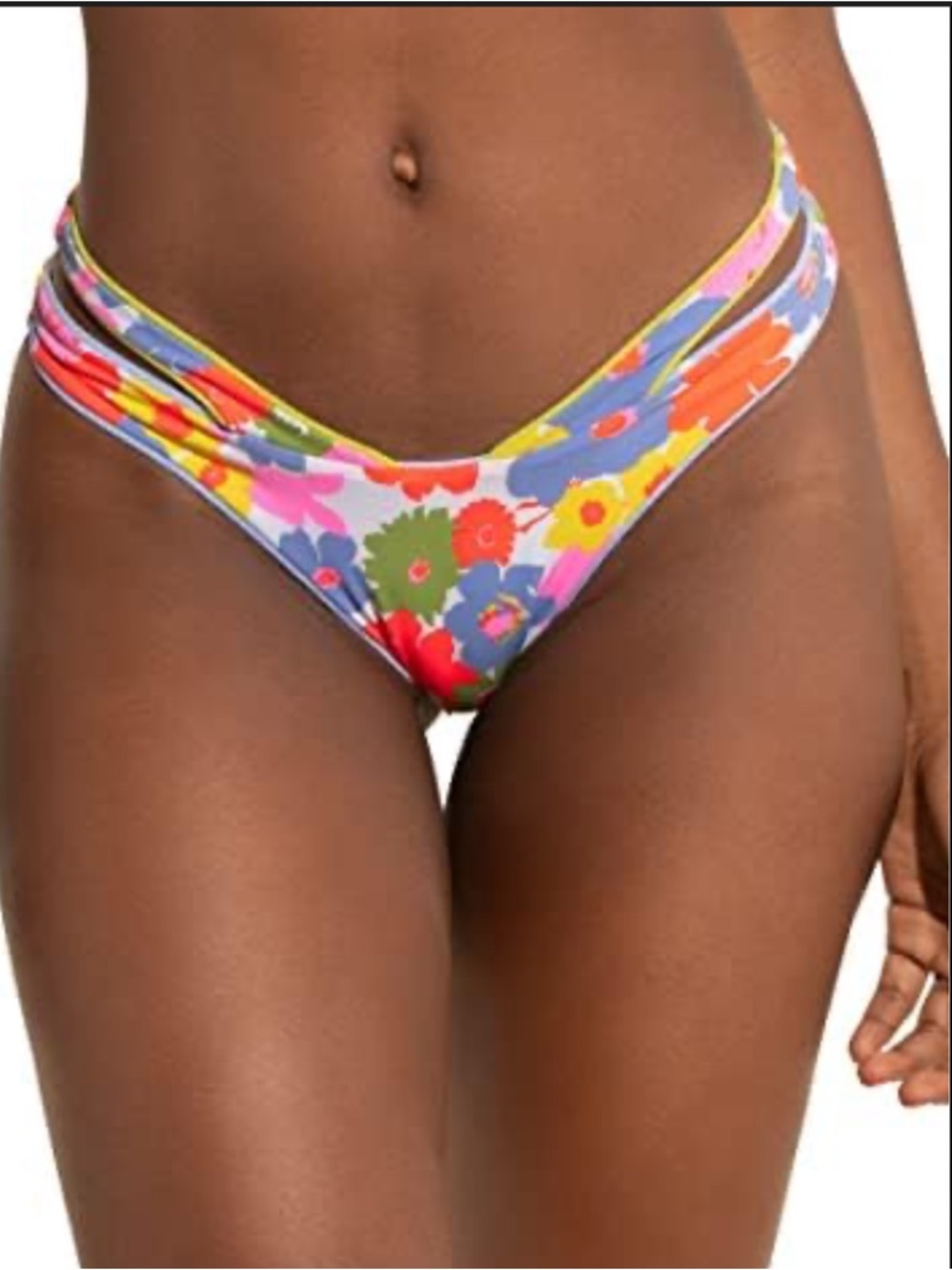 Maaji Multicolor Floral Two-Piece Bikini Serenity reversible 2 piece bikini - Picture 6 of 13